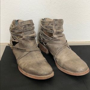 Freebird by Steven Stairway Wrap Strap Bootie